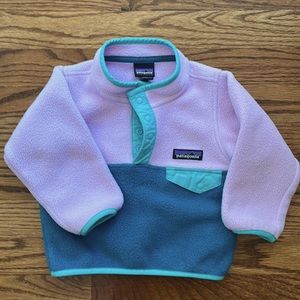 Patagonia Toddler Fleece Pullover 12-18 mos